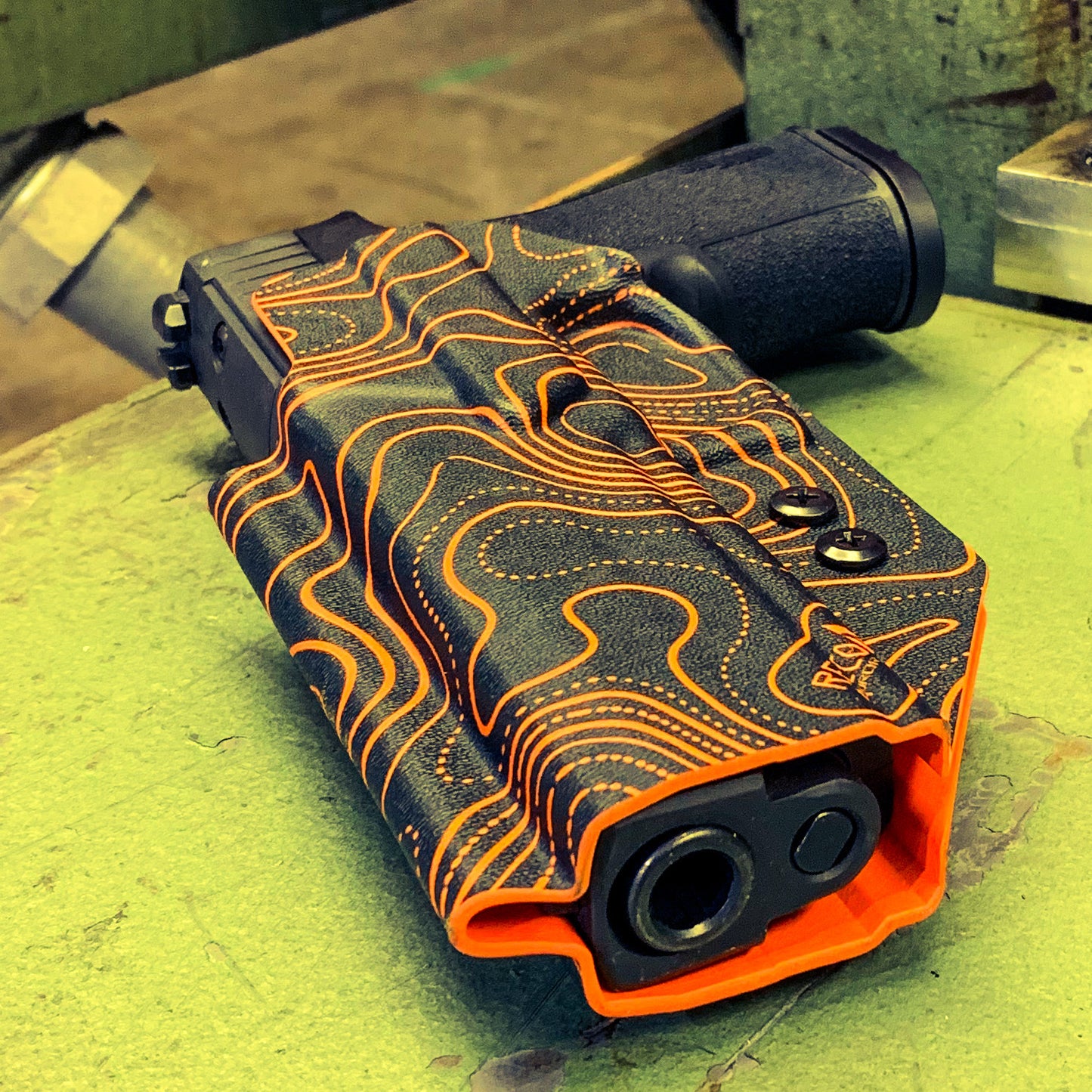 For the best, Outside Waistband OWB Kydex Holster for the Sig Sauer P320-XTEN 10MM handgun, shop Four Brothers 4BROS Holsters. Proudly made in the USA.