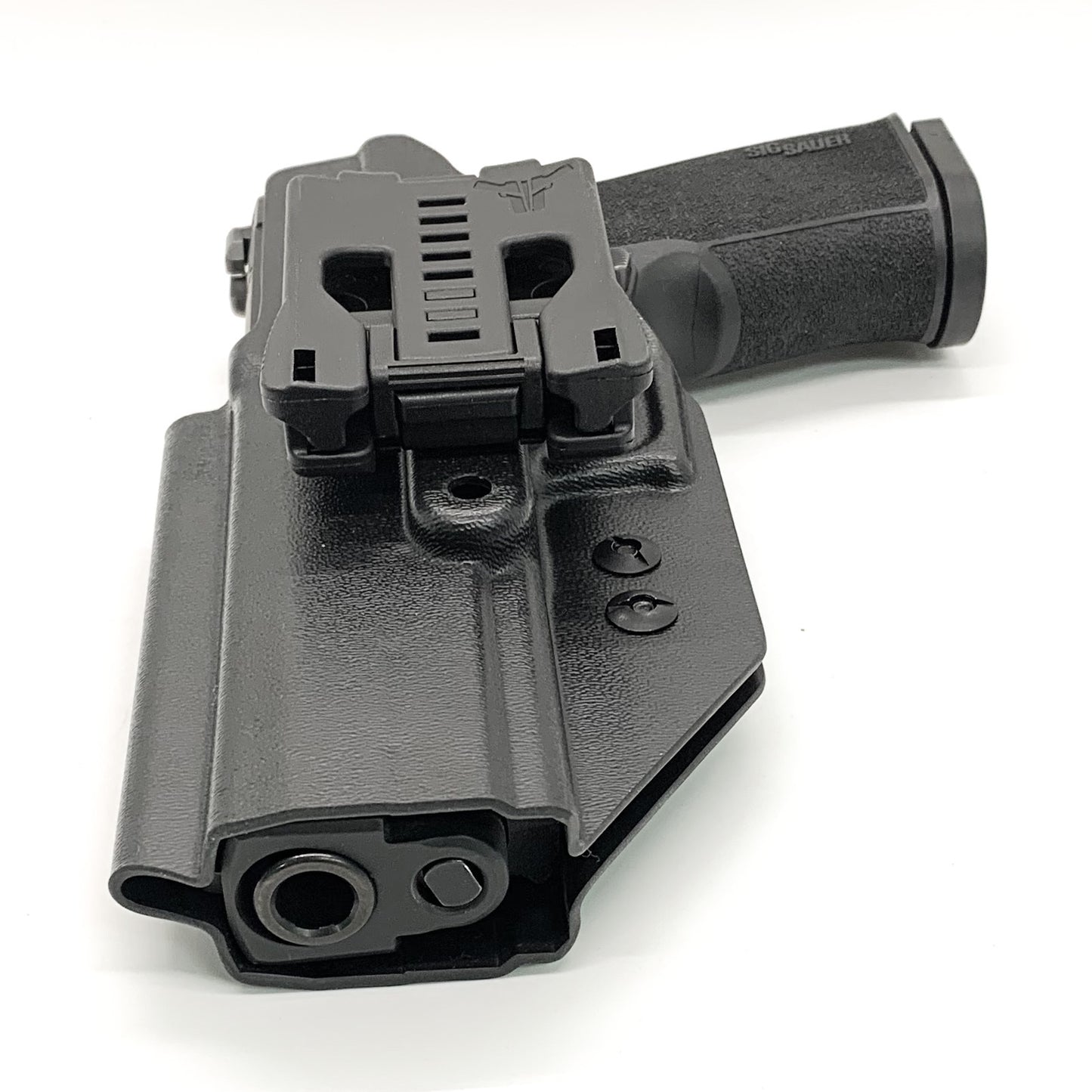 For the best, Outside Waistband OWB Kydex Holster for the Sig Sauer P320-XTEN 10MM handgun, shop Four Brothers 4BROS Holsters. Proudly made in the USA.