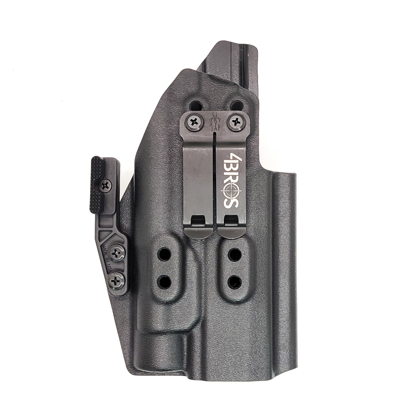 For the best IWB Holster for the Sig Sauer P320, X5, or M17 & Streamlight TLR-1 HL with Align Tactical Thumb Rest Takedown Lever, shop Four Brothers Holsters.