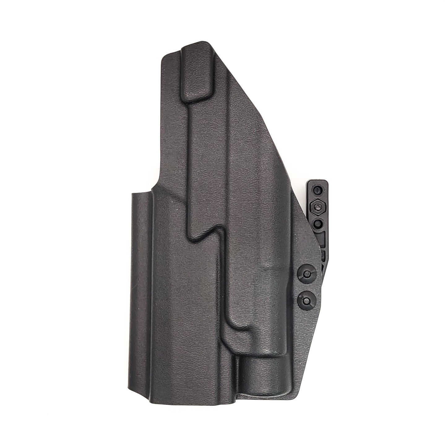 For the best IWB AIWB Inside Waistband Holster for the Sig Sauer P320 AXG pistols with the Streamlight TLR-1 or TLR-1 HL light, shop Four Brothers Holsters.