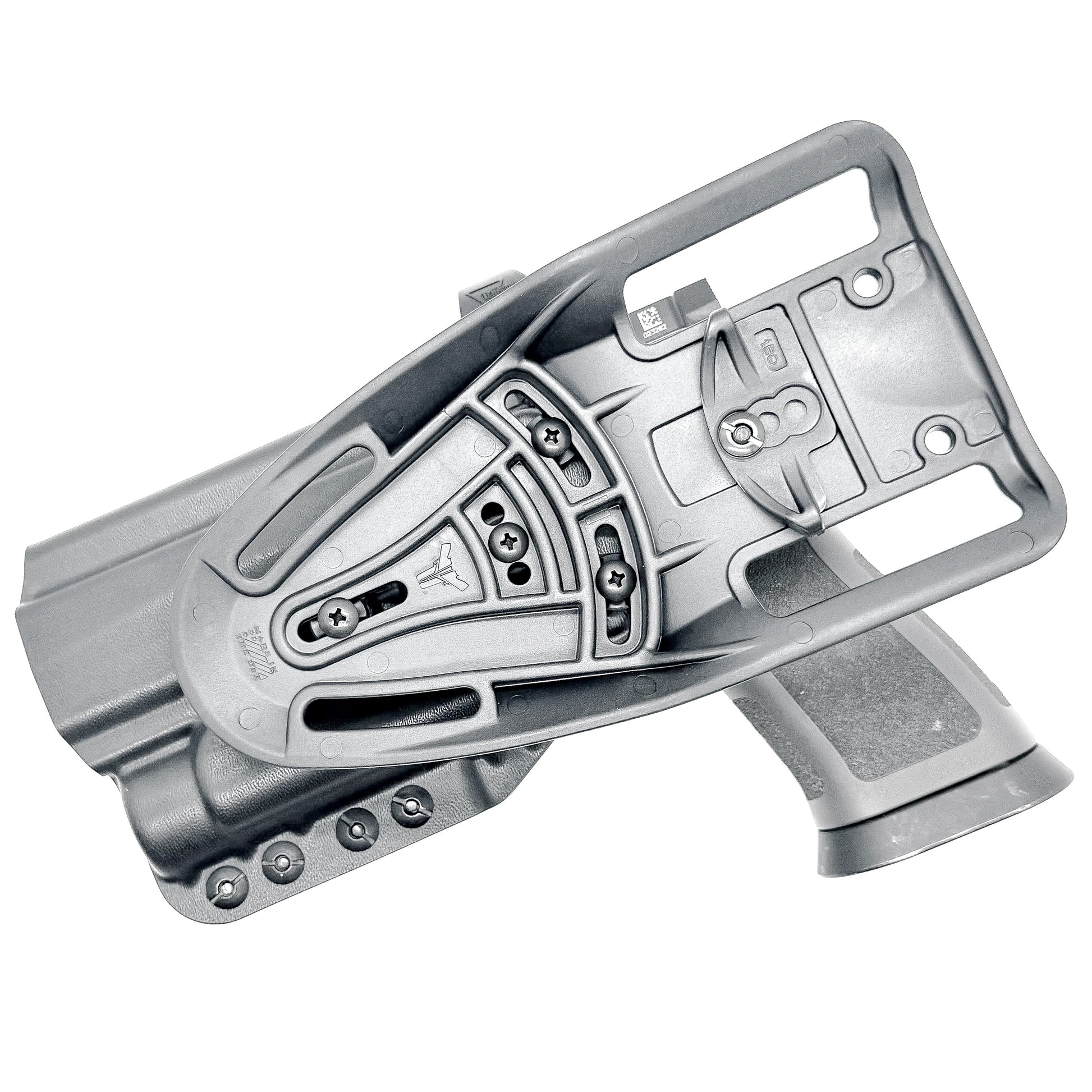 Black Sig Sauer P320 Align Tactitcal Thumb Rest & TLR-1 HL-X Duty & Competition Holster from 4BROS Holsters