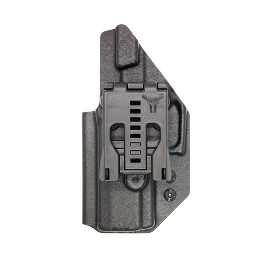 For the best OWB Outside Waistband Holster for the Sig Sauer P320 Carry, Compact, M18 pistols, and Wilson Combat Carry grip module, shop Four Brothers Holsters.