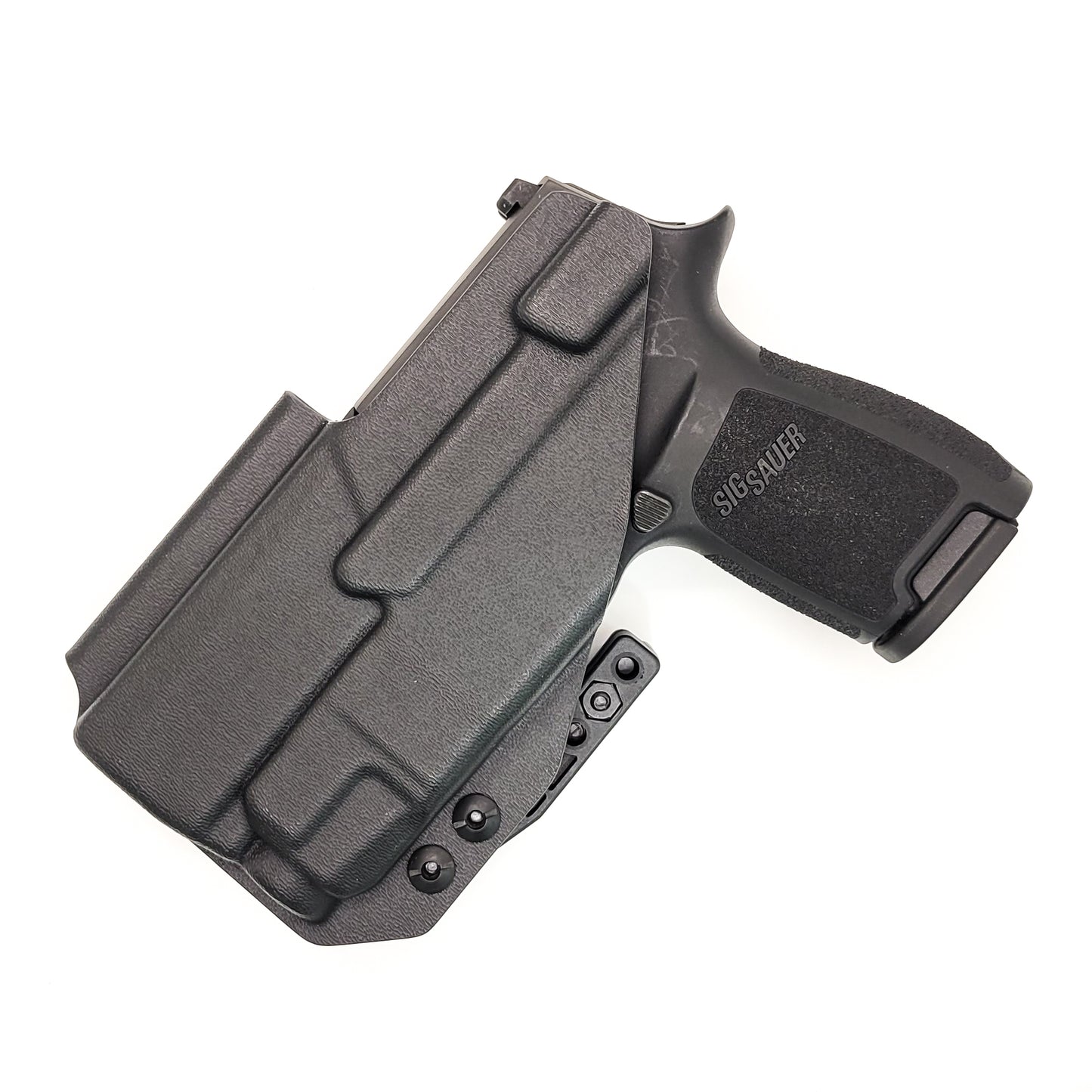For the best Inside Waistband IWB AIWB Holster for the Sig Sauer P320 Compact, Carry or M18 pistols & Streamlight TLR-7 X or A, shop Four Brothers holsters.