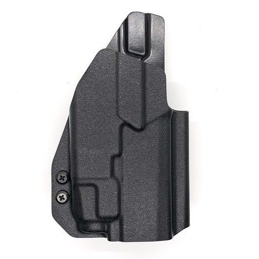 For the best Outside Waistband OWB holster for the Sig Sauer P320 Compact and Carry with the Streamlight TLR-7 X or TLR-7 A shop Four Brothers 4BROS holsters.