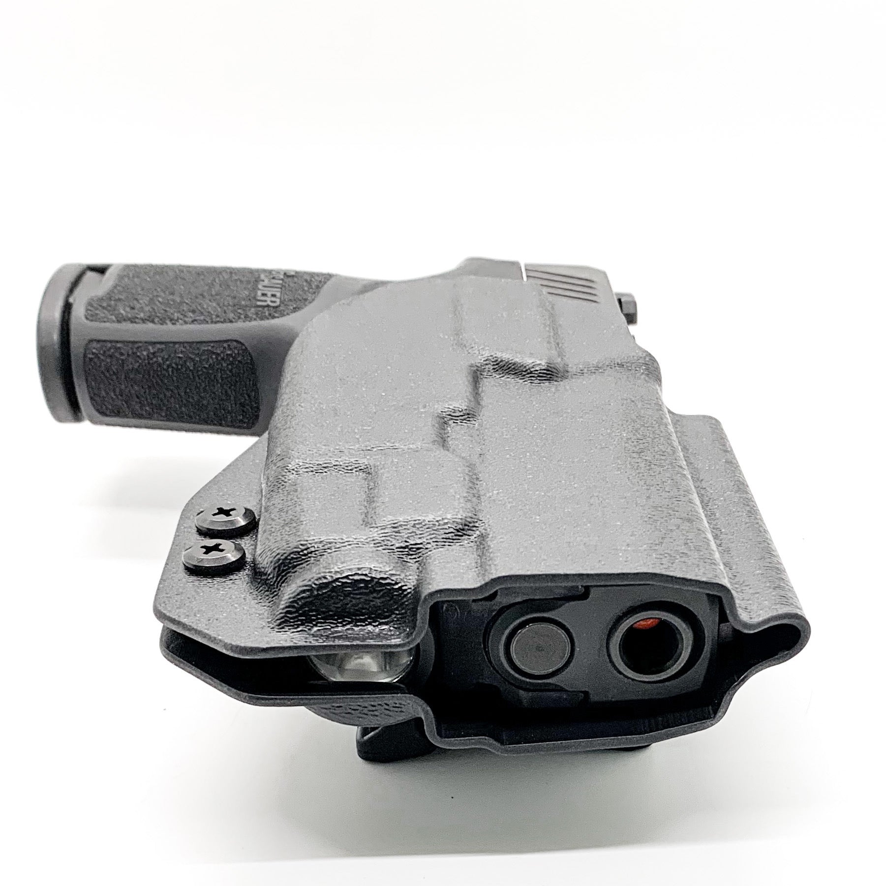 For the best Outside Waistband OWB holster for the Sig Sauer P320 Compact and Carry with the Streamlight TLR-7 X or TLR-7 A shop Four Brothers 4BROS holsters.