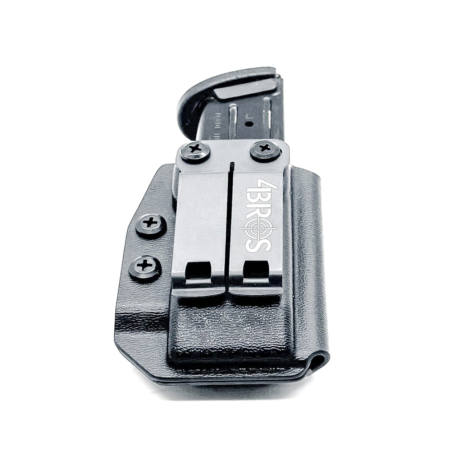 Black Inside Waistband IWB AIWB Sig P320 magazine carrier, holster, and pouch for the Sig P320, P365 & P365XL magazines from Four Brothers Holsters.