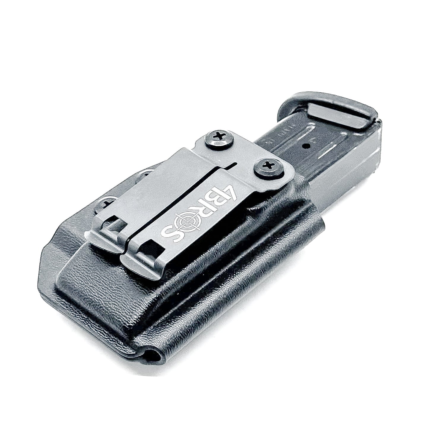 Black Inside Waistband IWB AIWB Sig P320 magazine carrier, holster, and pouch for the Sig P320, P365 & P365XL magazines from Four Brothers Holsters.