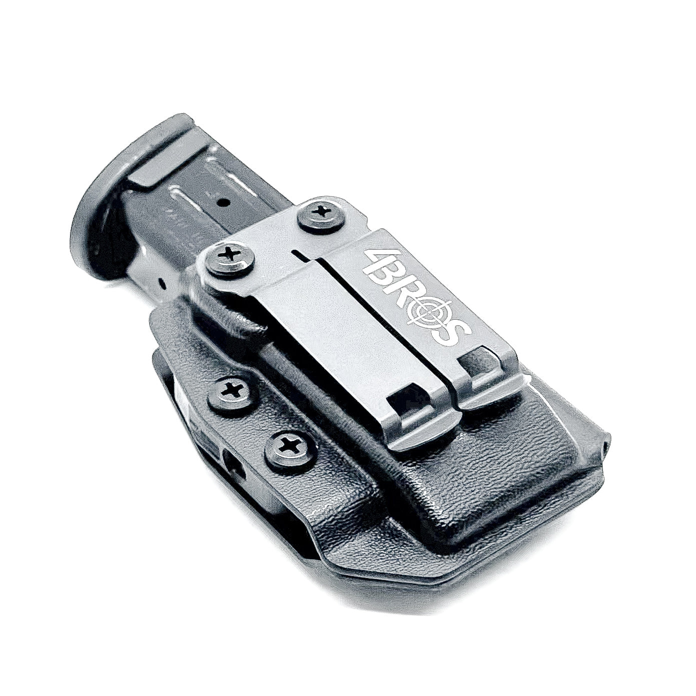 Black Inside Waistband IWB AIWB Sig P320 magazine carrier, holster, and pouch for the Sig P320, P365 & P365XL magazines from Four Brothers Holsters.
