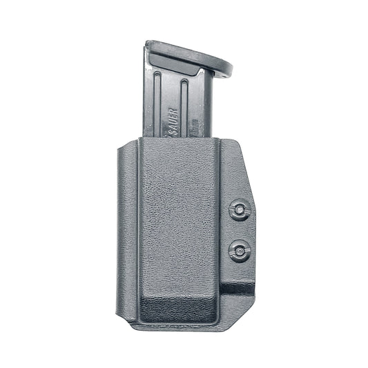 Black Inside Waistband IWB AIWB Sig P320 magazine carrier, holster, and pouch for the Sig P320, P365 & P365XL magazines from Four Brothers Holsters.