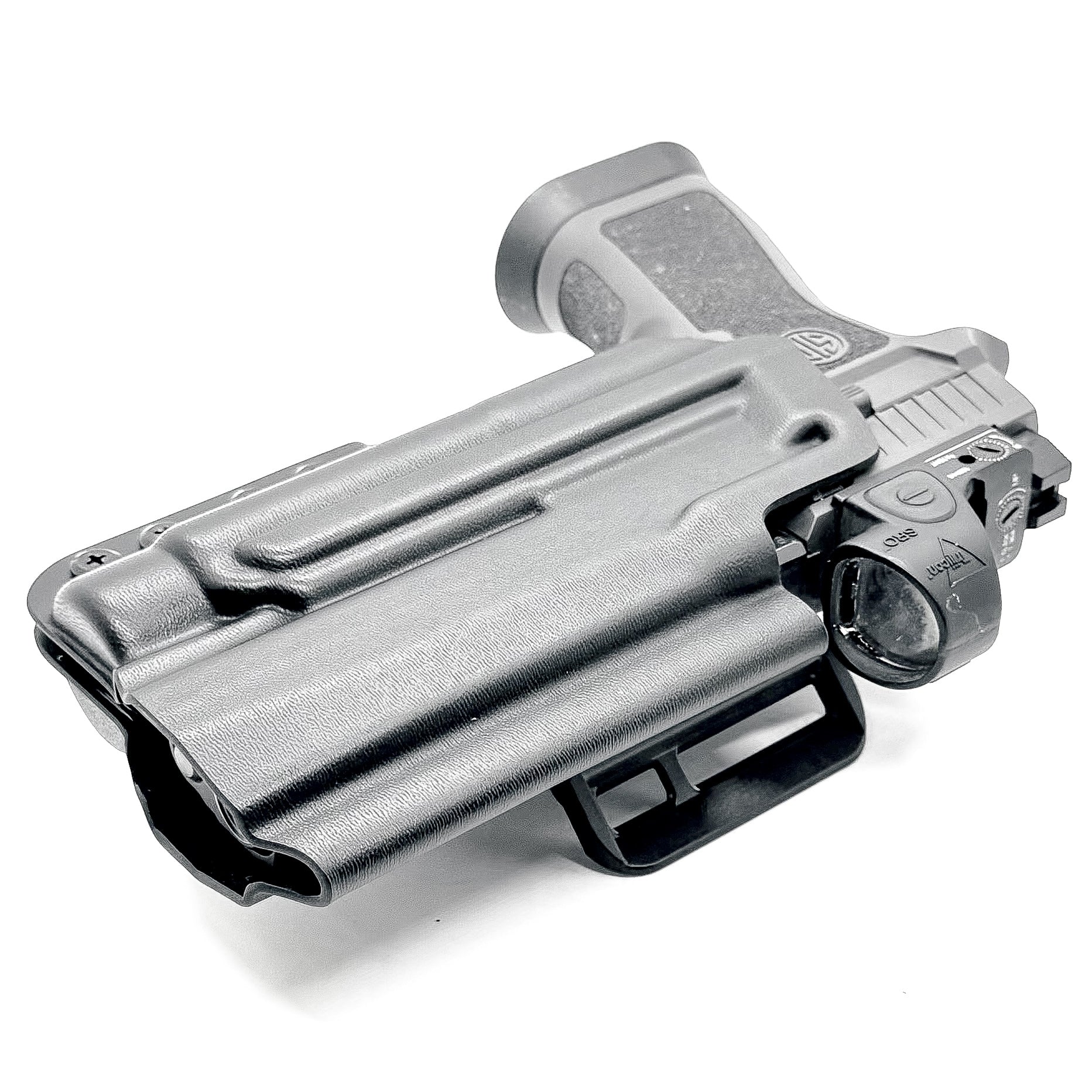 Black Sig Sauer P320 & TLR-1 HL-X OWB Holster from 4BROS Holsters