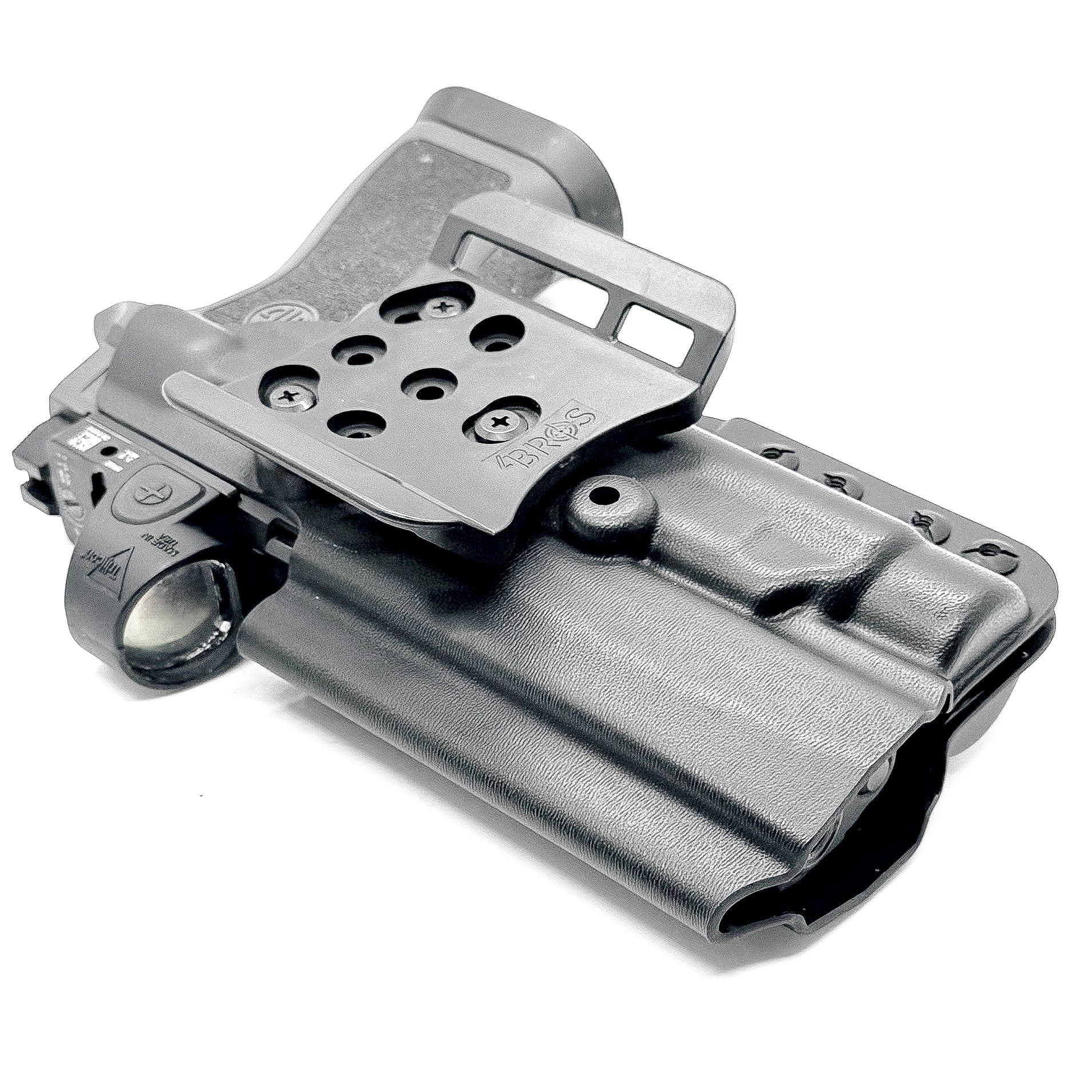 Black Sig Sauer P320 & TLR-1 HL-X OWB Holster from 4BROS Holsters