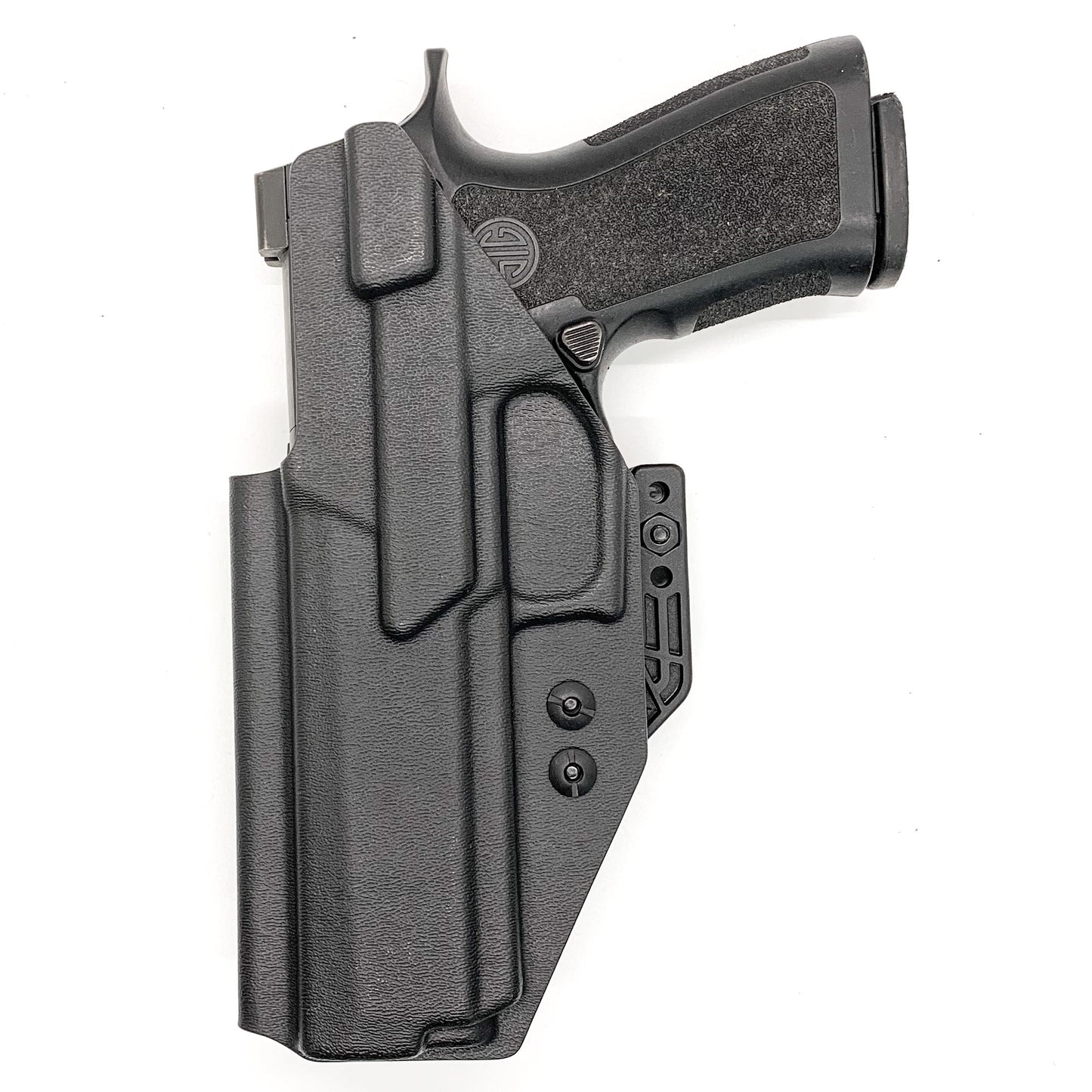 For the best IWB, AIWB, Inside Waistband Kydex holster for the Sig Sauer P320 X-Five Legion pistols shop Four Brothers 4Bros Holsters. Proudly made in the USA