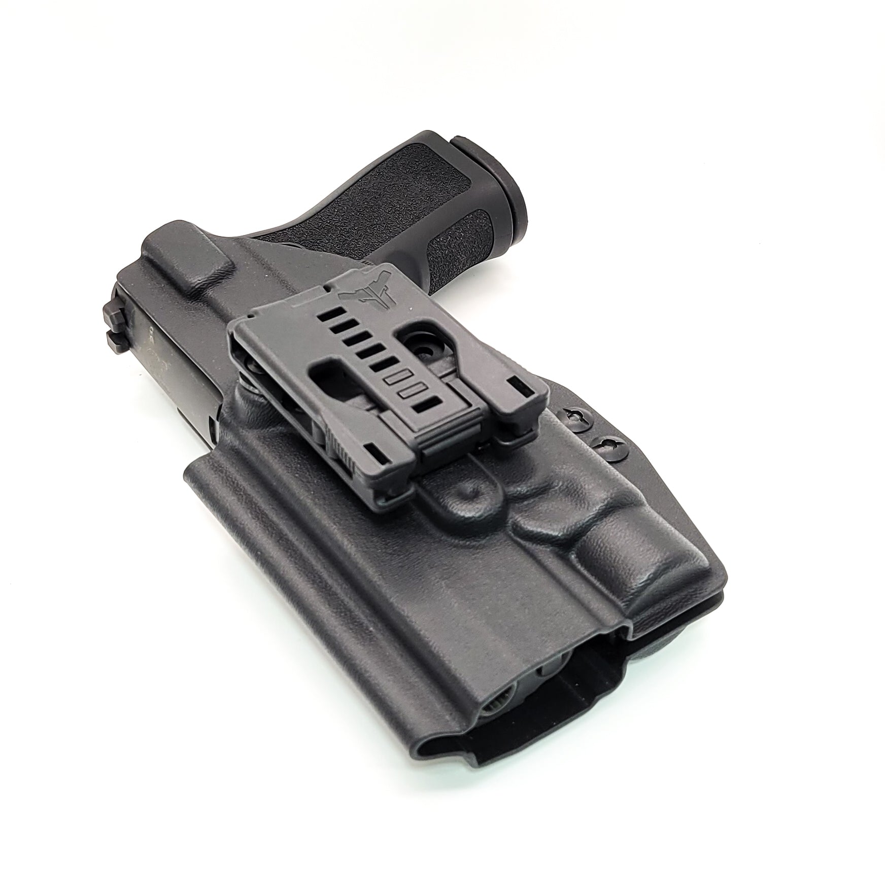 For the best OWB Holster for the Sig Sauer P320 Full Size, Carry, Compact, M17, M18, X-Five or X5 pistol & Streamlight TLR-1, shop Four Brothers Holsters.