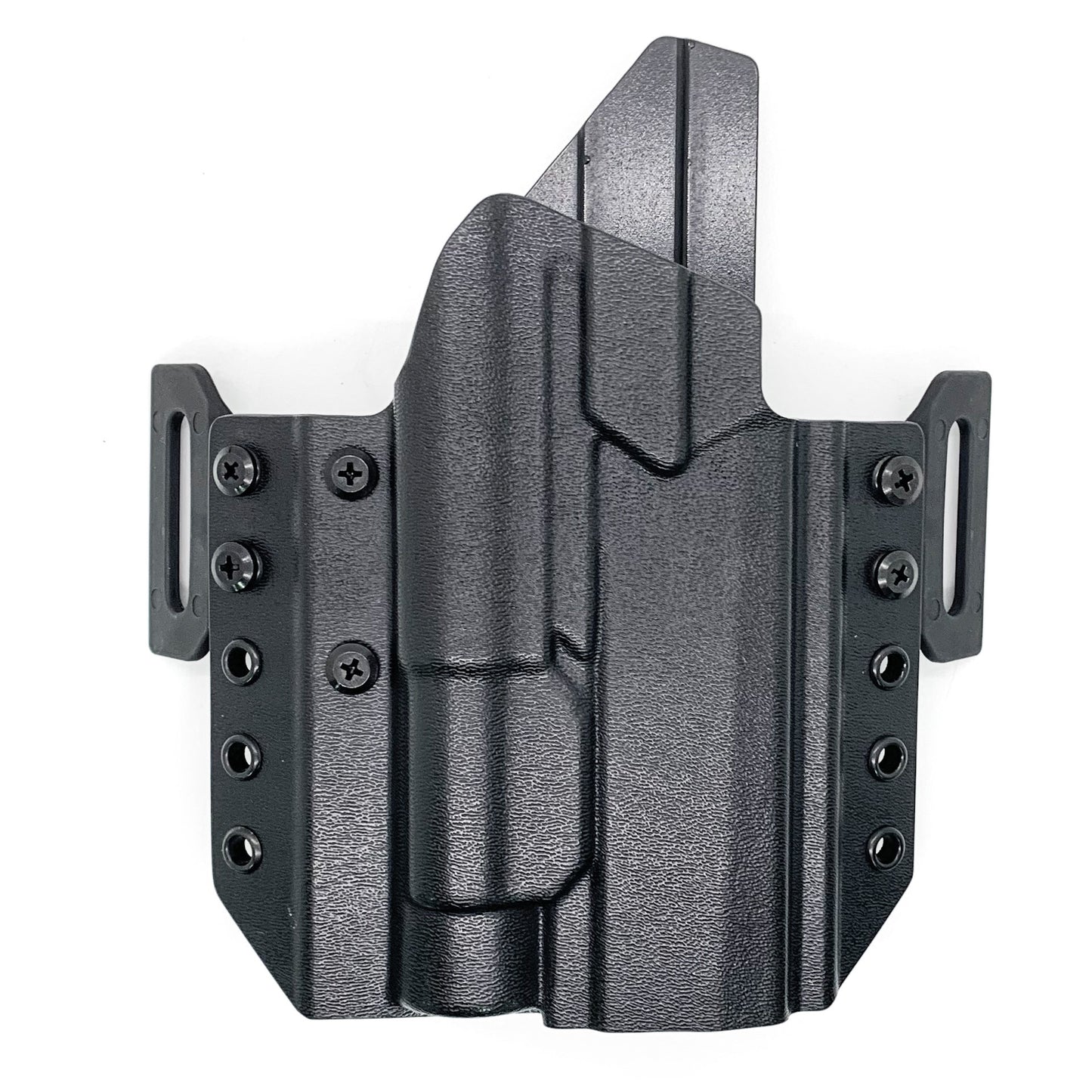 For the best OWB Outside Waistband pancake-style holster for the Sig Sauer P320 with the Streamlight TLR-1 HL or  TLR-1, shop Four Brothers 4BROS Holsters.