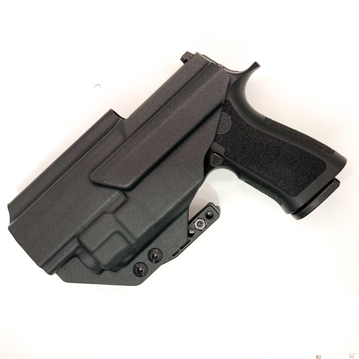For the best IWB Kydex Inside Waistband Holster for the Sig Sauer P320, X5 & M17 & Streamlight TLR-8A & Align Tactical Thumb Rest shop Four Brothers Holsters.