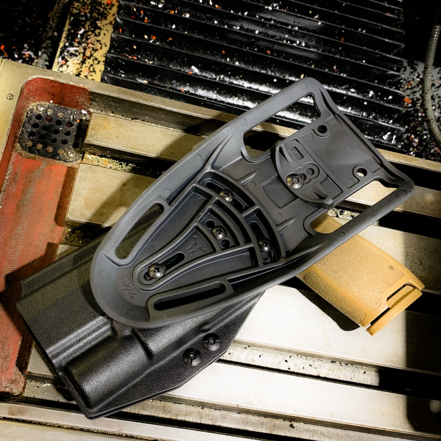 For the best OWB Sig Sauer P320 Full Size, M18, M17, X-Five or Carry pistol & Surefire X300U-A or B A Duty & Competition Holster, shop Four Brothers Holsters.