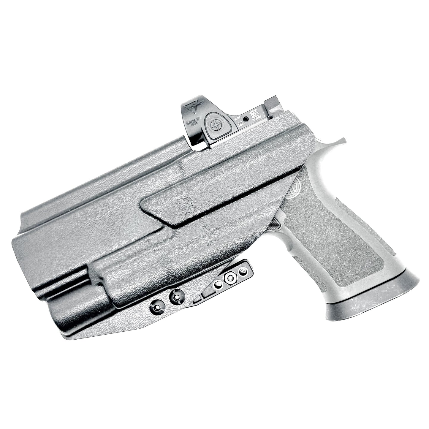 Sig Sauer P320 with X300 IWB Gas Pedal Holster with Monoblock in Black