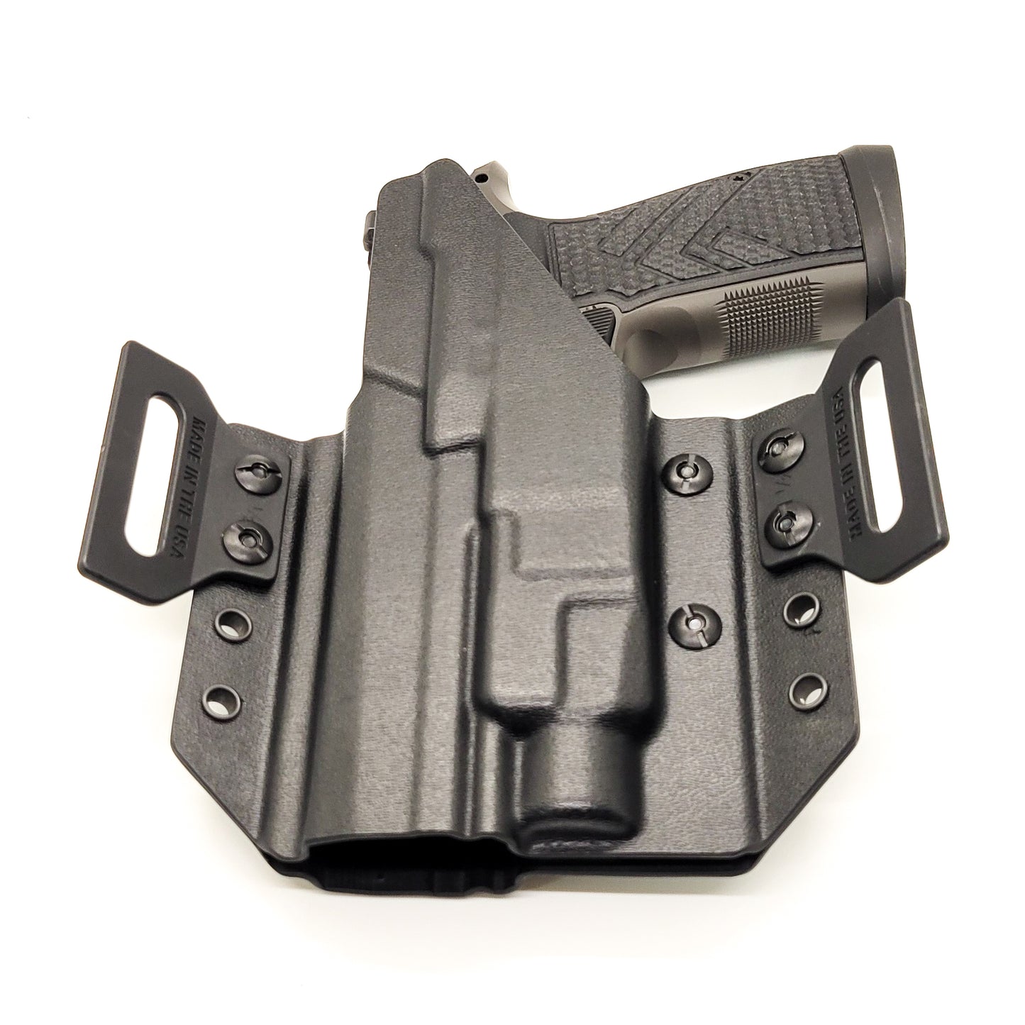 For the best Outside Waistband OWB Pancake style Kydex Holster for the Sig Sauer P365-AXG LEGION & Streamlight TLR-7 HL-X, A & X, shop Four Brothers Holsters.
