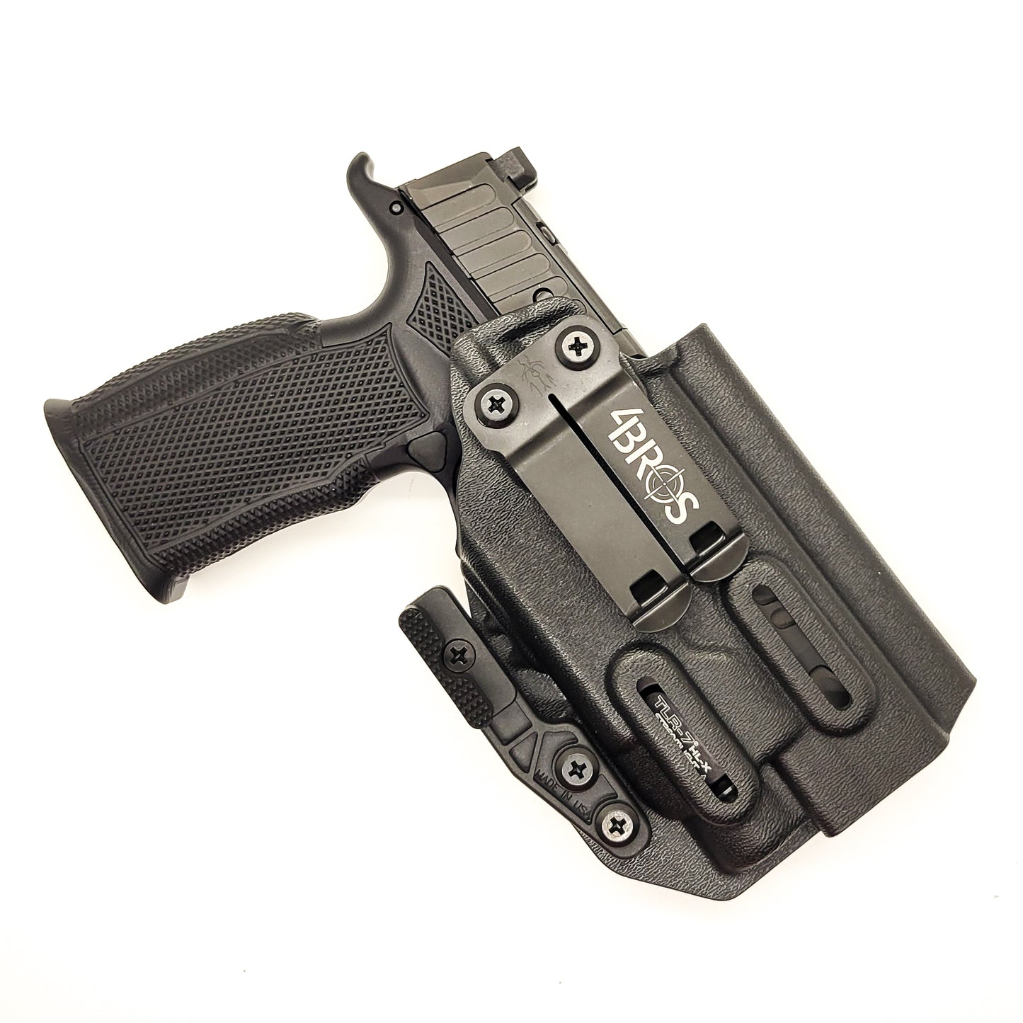 Four Brothers Sig Sauer P365-FUSE & Icarus Precision A.C.E. 365 FUSE MACRO Grip Module & Streamlight TLR-7 HL-X, A & X IWB AIWB Inside Waistband Holster