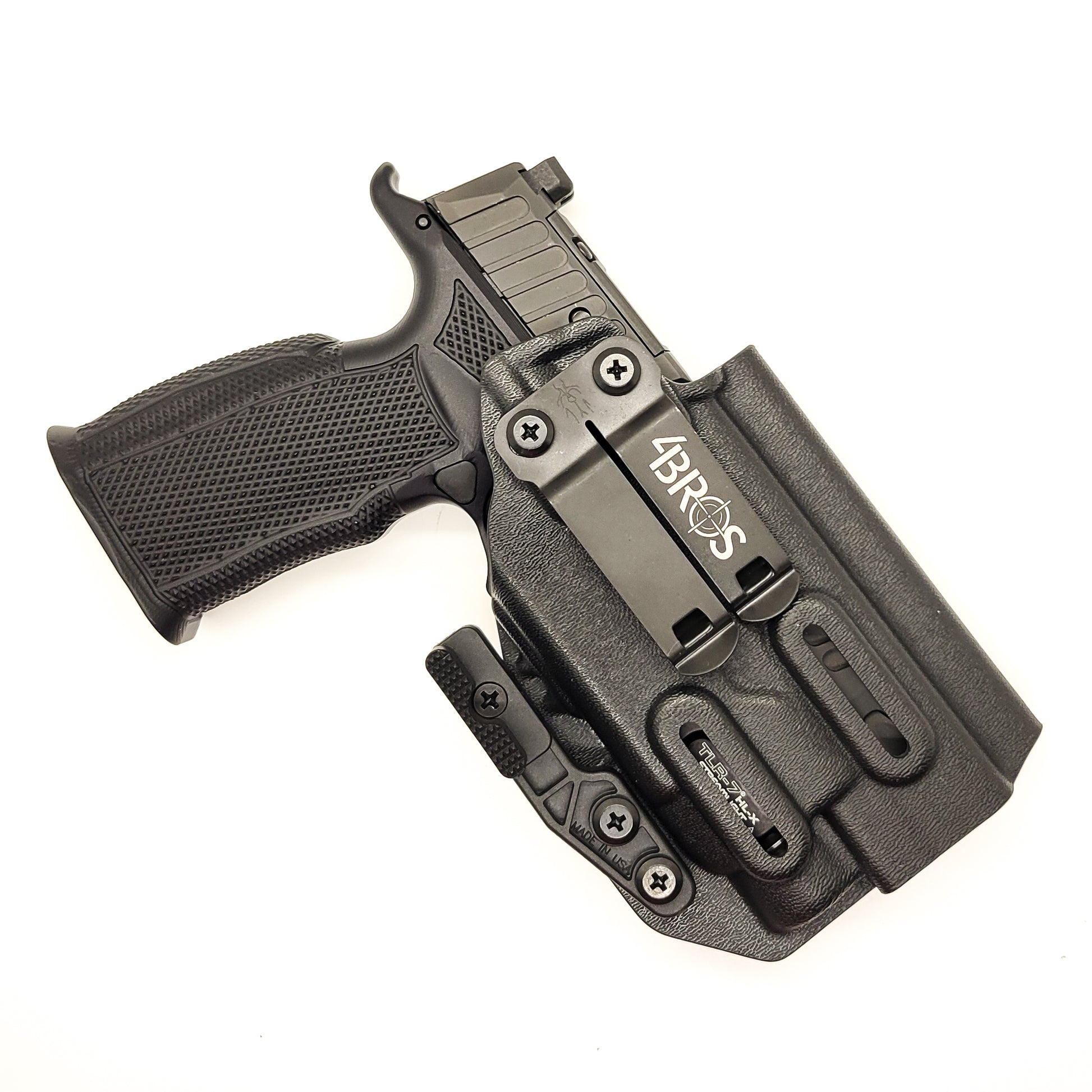 Four Brothers Sig Sauer P365-FUSE & Icarus Precision A.C.E. 365 FUSE MACRO Grip Module & Streamlight TLR-7 HL-X, A & X IWB AIWB Inside Waistband Holster