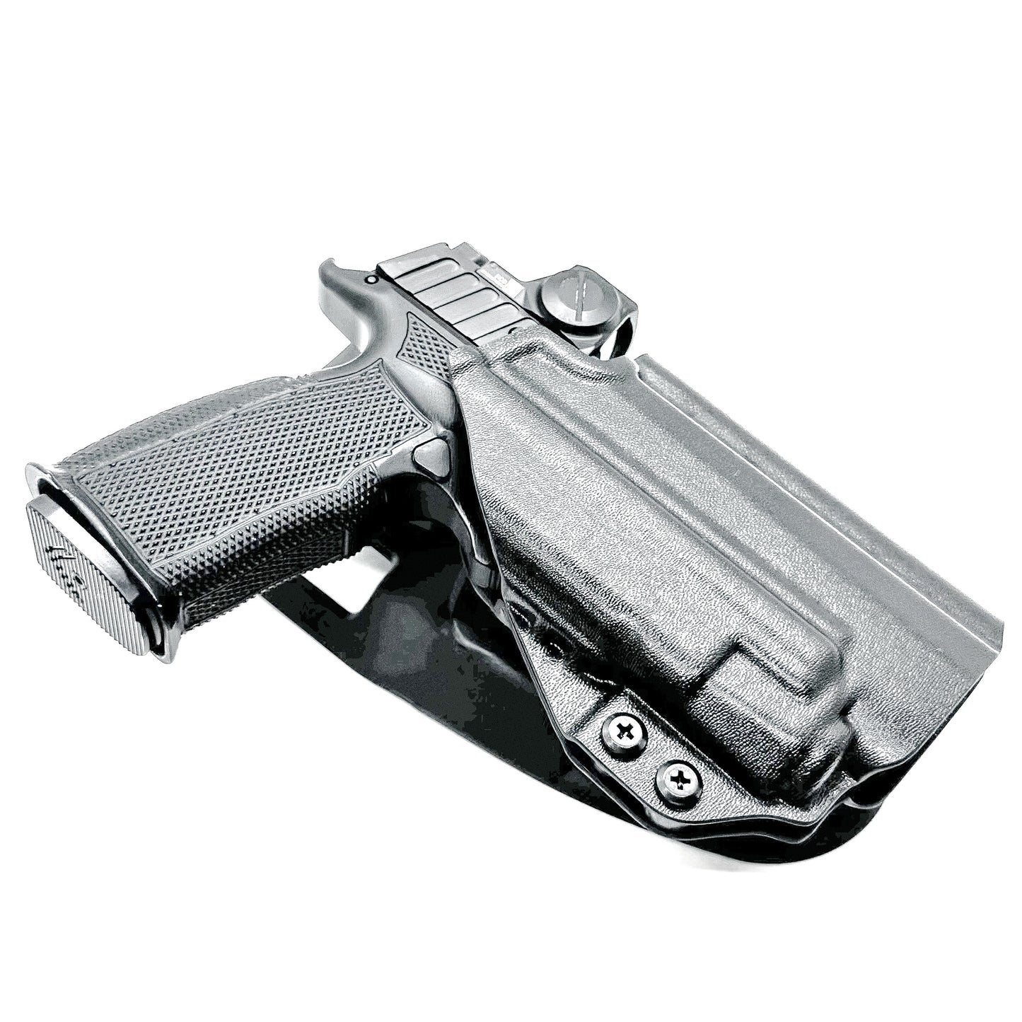 Sig Sauer P365-FUSE & Icarus Precision A.C.E. Module & TLR-7 X Duty & Competition Holster in black with Duty Drop Attachment.