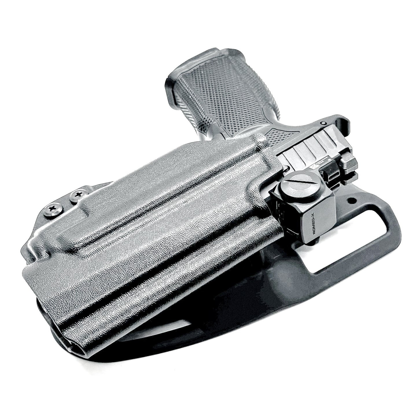 Sig Sauer P365-FUSE & Icarus Precision A.C.E. Module & TLR-7 X Duty & Competition Holster in black with Duty Drop Attachment.