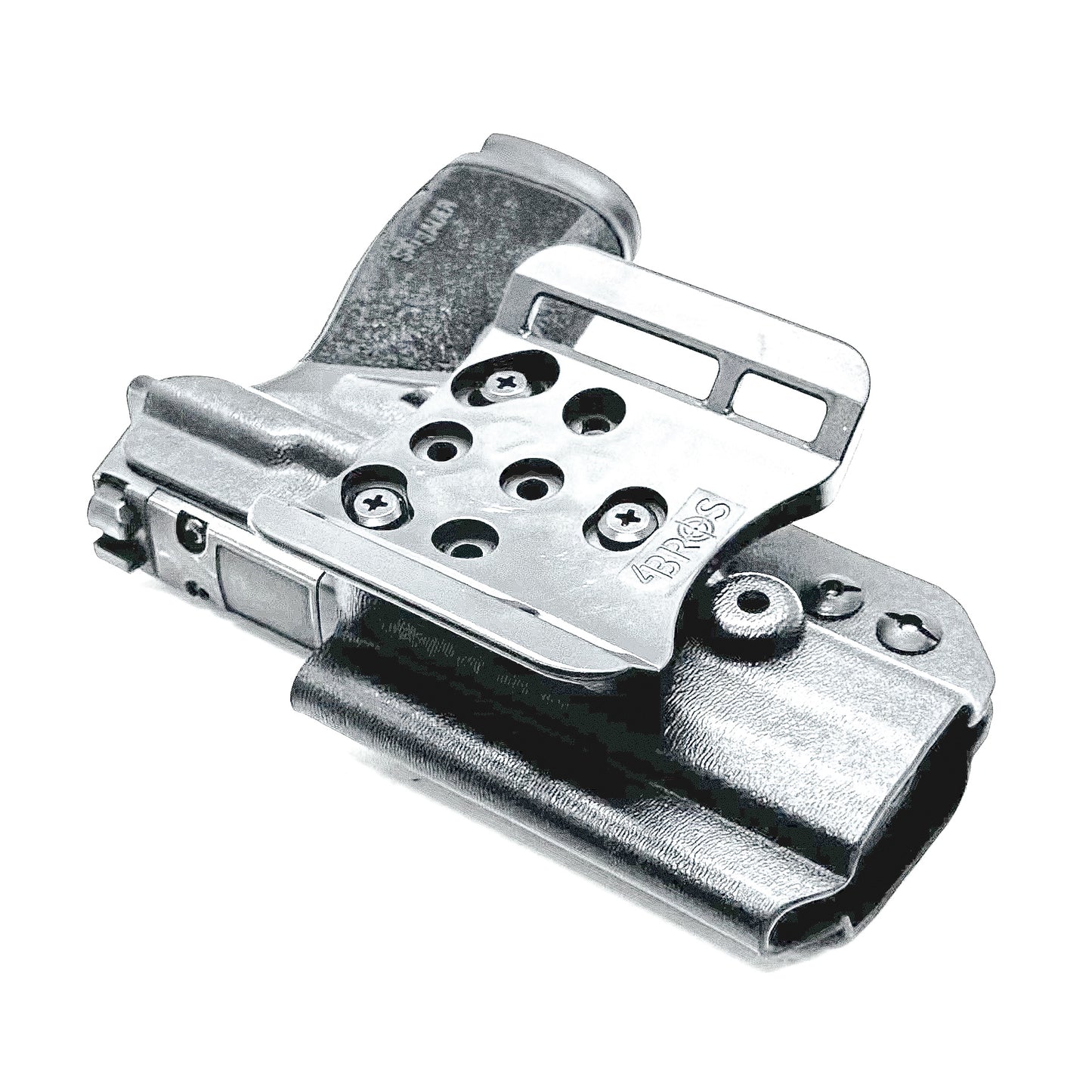 Sig Sauer P365-XMACRO Comp OWB holster in black with 4BROS 1.5" Belt