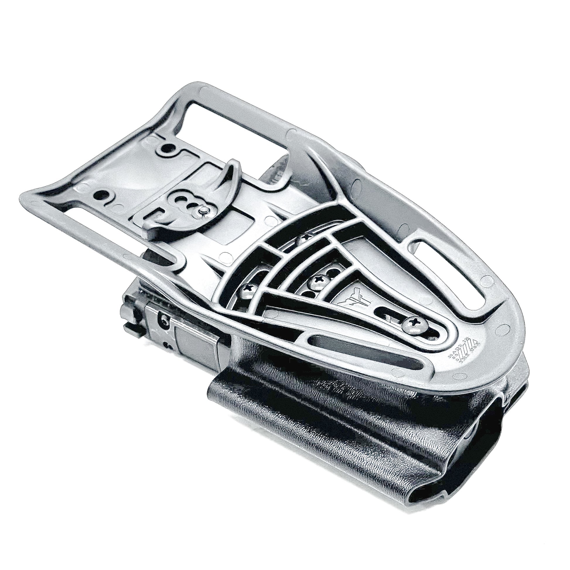 Sig Sauer P365-XMACRO Gas Pedal Duty & Competition Holster (MACRO) with Duty Drop in black.