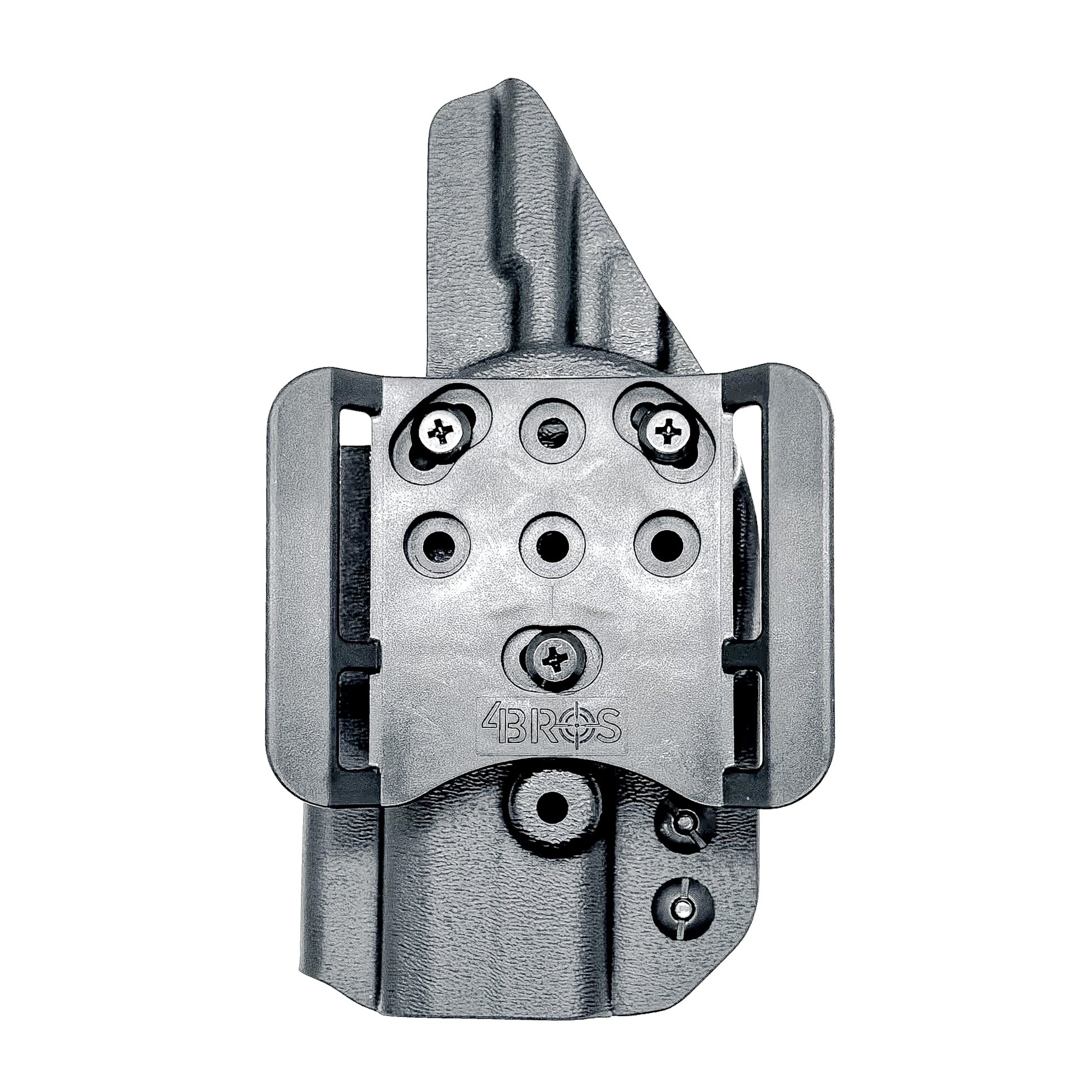 Sig Sauer P365-XMACRO OWB holster in black with 4BROS 1.5" Belt Slide