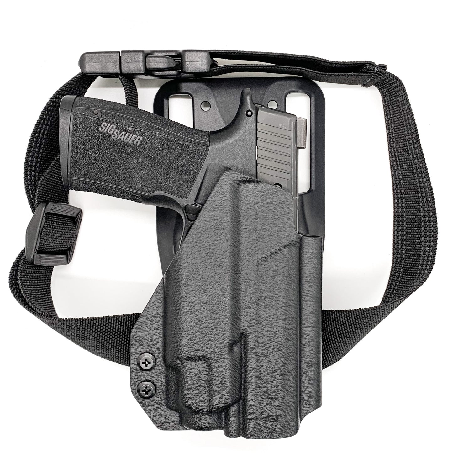 For the best Outside Waistband Sig Sauer P365-XMACRO with Streamlight TLR-8 Sub Duty & Competition Style Kydex Holster, shop Four Brothers 4BROS Holsters.
