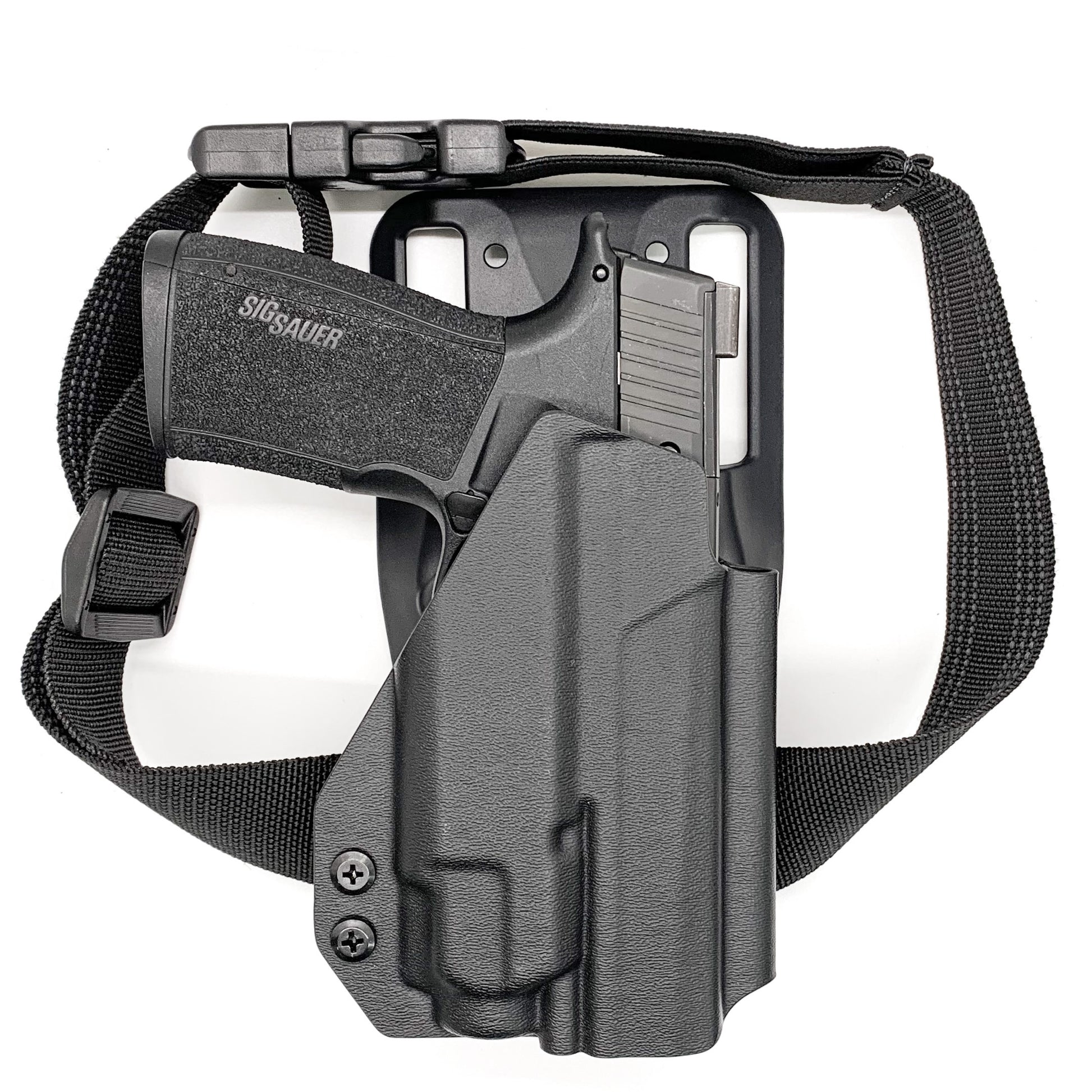 For the best Outside Waistband Sig Sauer P365-XMACRO with Streamlight TLR-8 Sub Duty & Competition Style Kydex Holster, shop Four Brothers 4BROS Holsters.