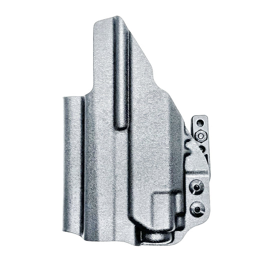 Black IWB AIWB Inside Waistband Kydex Holster for the Sig Sauer P365-XMACRO with Streamlight TLR-8 Sub or TLR-8 G with DCC Monoblock and a Modwing.