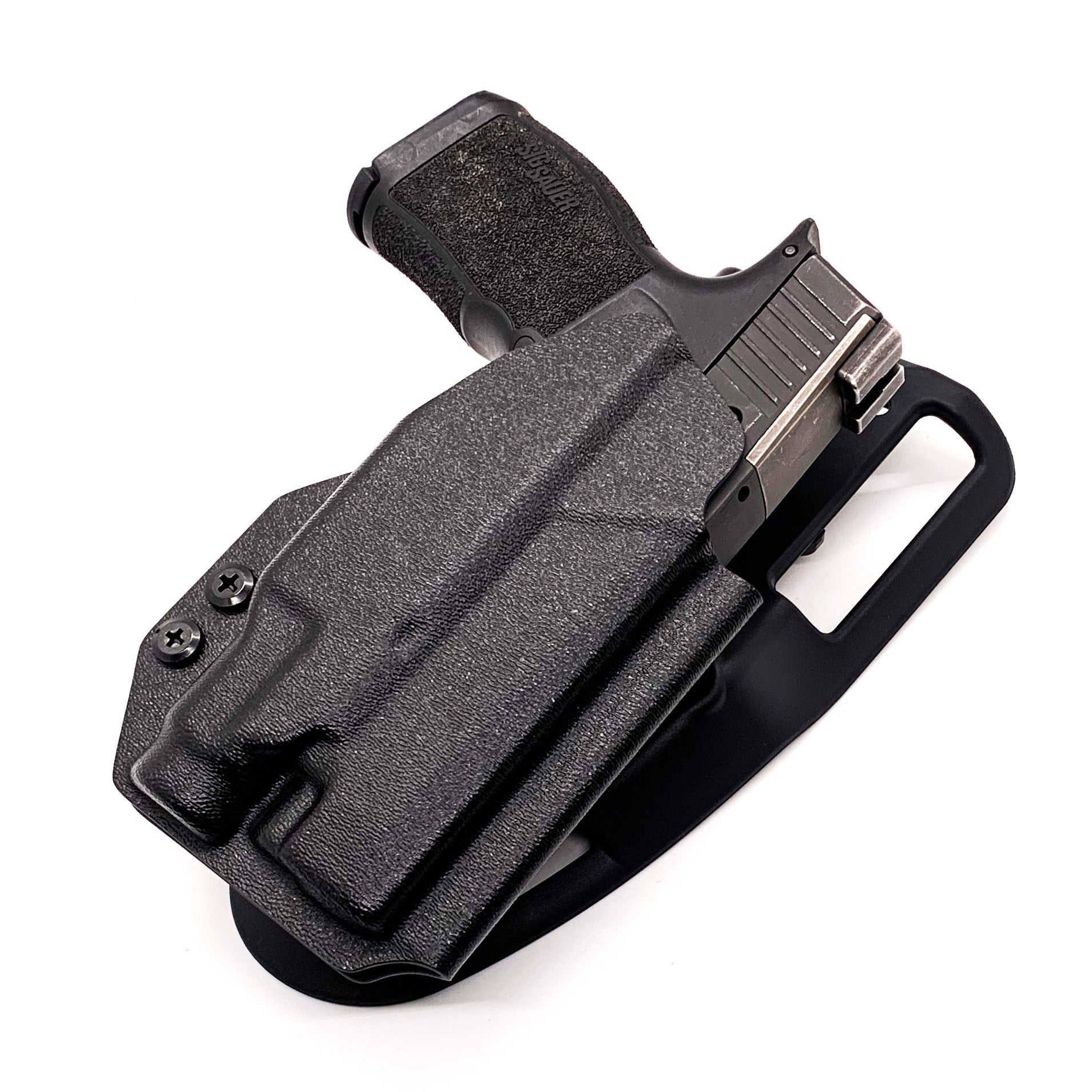 For the best Outside Waistband Sig Sauer P365XL with the  Streamlight TLR-7 Sub Duty & Competition Style Kydex Holster, shop Four Brothers 4BROS Holsters.