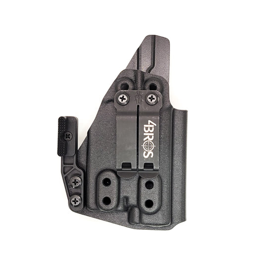 For the best, Inside Waistband IWB AIWB Kydex Holster for the Sig Sauer P365, 365XL, or 365 SAS with Nightstick TSM-13W light, shop Four Brothers Holsters.