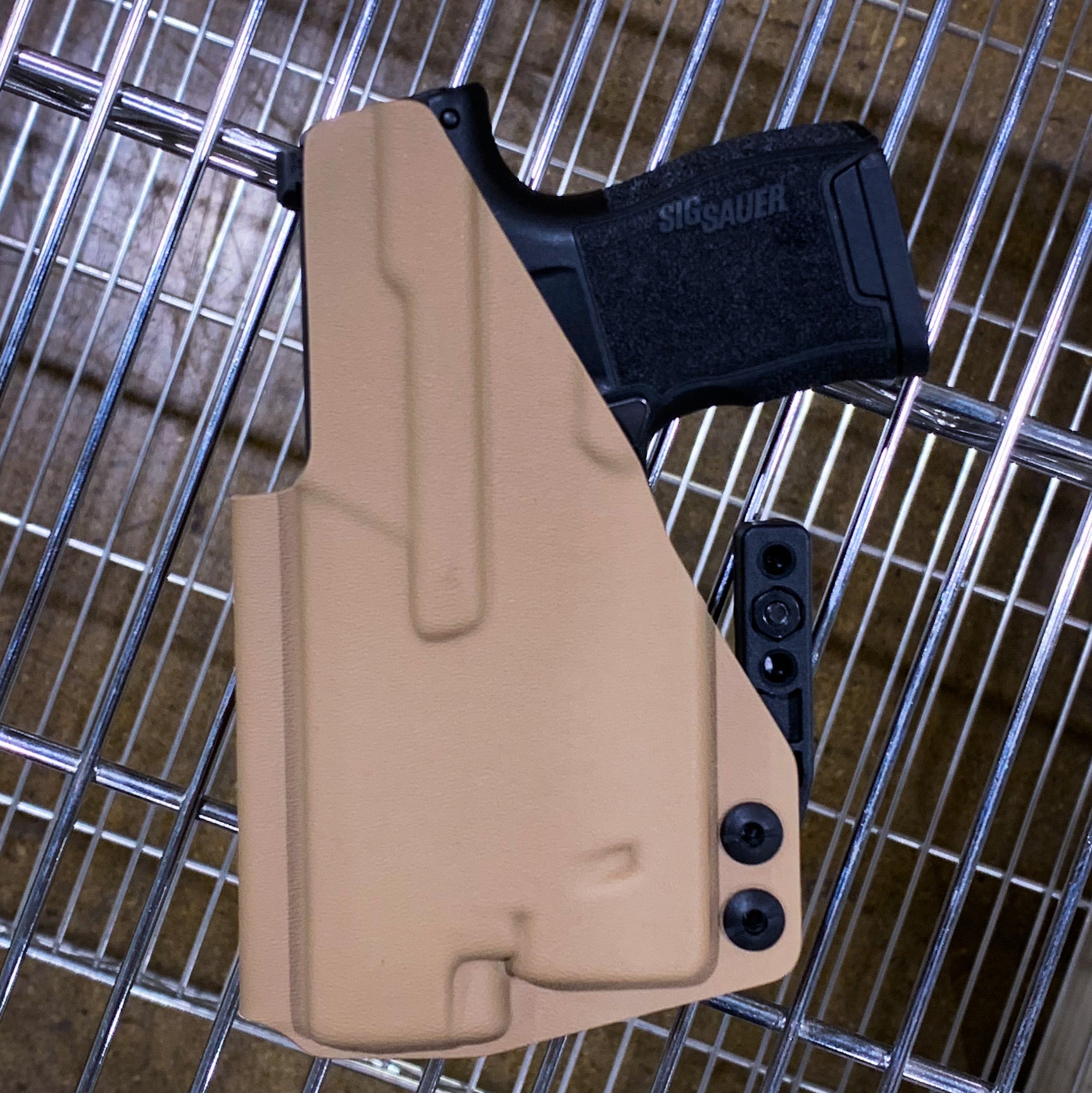 For the best, Inside Waistband IWB AIWB Kydex Holster for the Sig Sauer P365, 365XL, or 365 SAS with Nightstick TSM-13W light, shop Four Brothers Holsters.