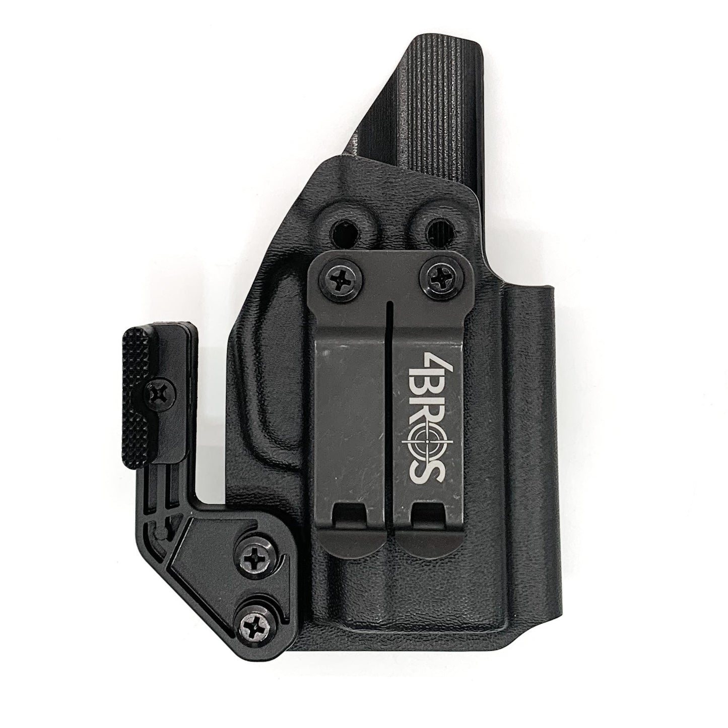 For the best Inside Waistband IWB kydex holster for the Sig Sauer P365 with GoGuns Gas Pedal shop Four Brothers 4BROS Holsters. Proudly made in the USA.