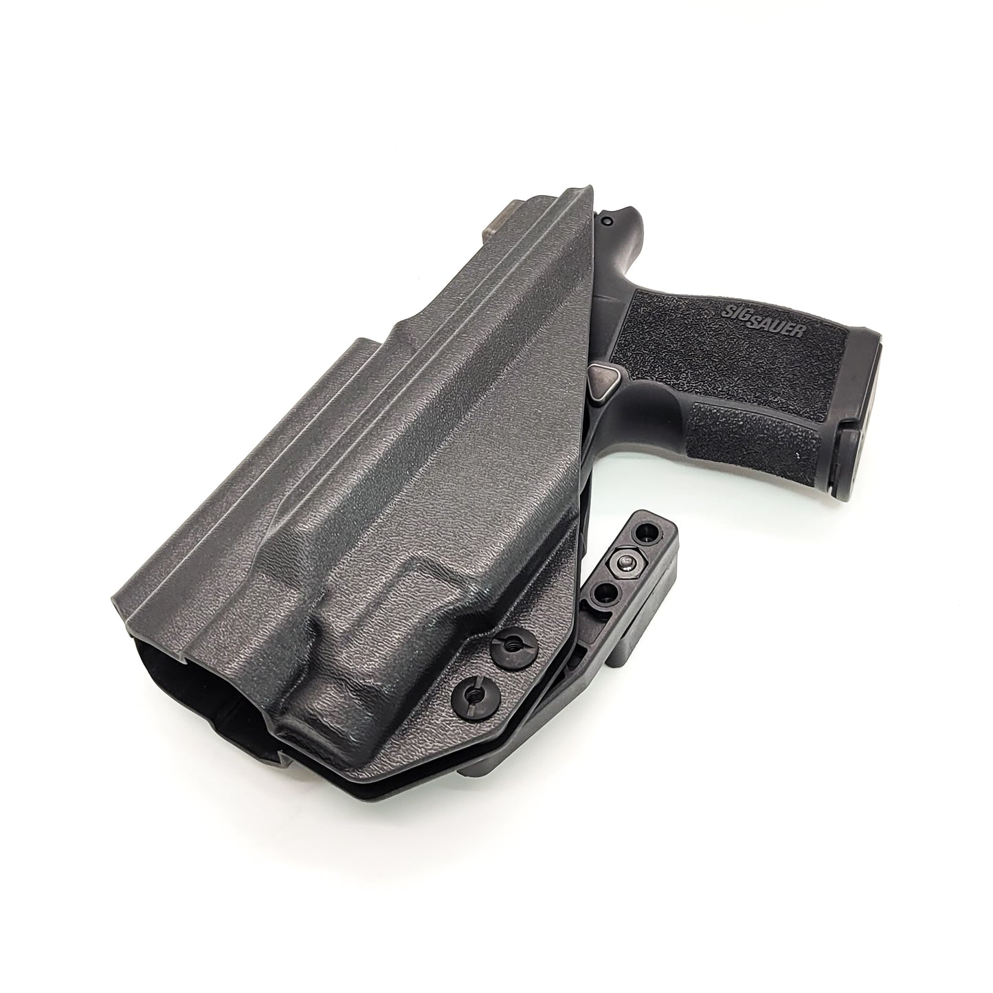 For the best IWB AIWB holster for the Sig Sauer P365 or P365XL pistol & Pro Ledge Tactical Application Rail & Streamlight TLR-7 Sub shop Four Brothers Holsters.