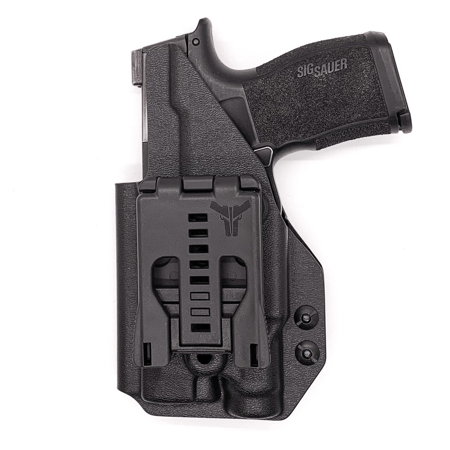 For the best OWB Outside Waistband Holster for the Sig Sauer P365XL pistol & Streamlight TLR-7 Sub light mounted to the handgun shop Four Brothers Holsters.