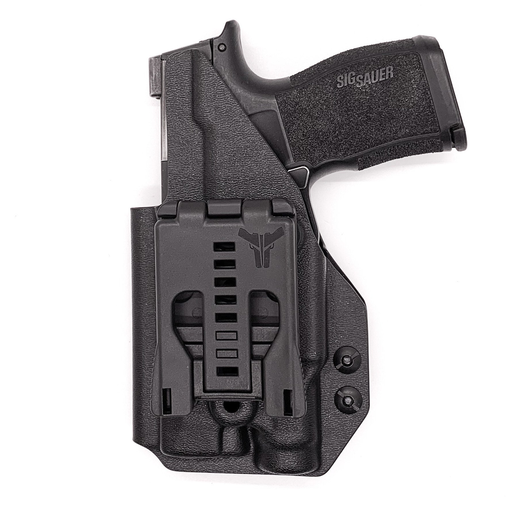 For the best OWB Outside Waistband Holster for the Sig Sauer P365XL pistol & Streamlight TLR-7 Sub light mounted to the handgun shop Four Brothers Holsters.