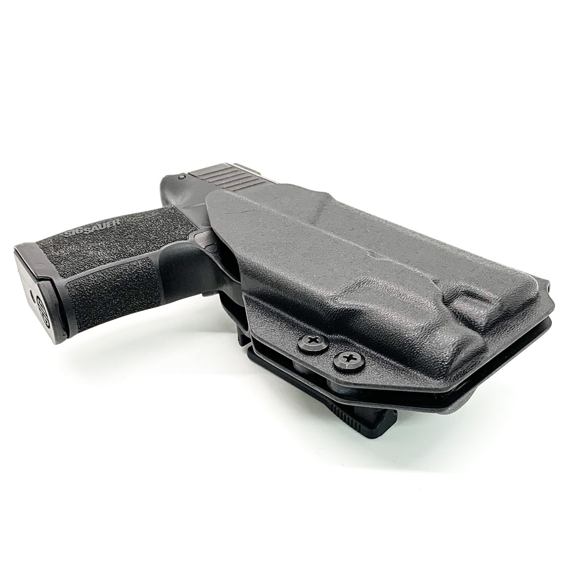 For the best OWB Outside Waistband Holster for the Sig Sauer P365XL pistol & Streamlight TLR-7 Sub light mounted to the handgun shop Four Brothers Holsters.