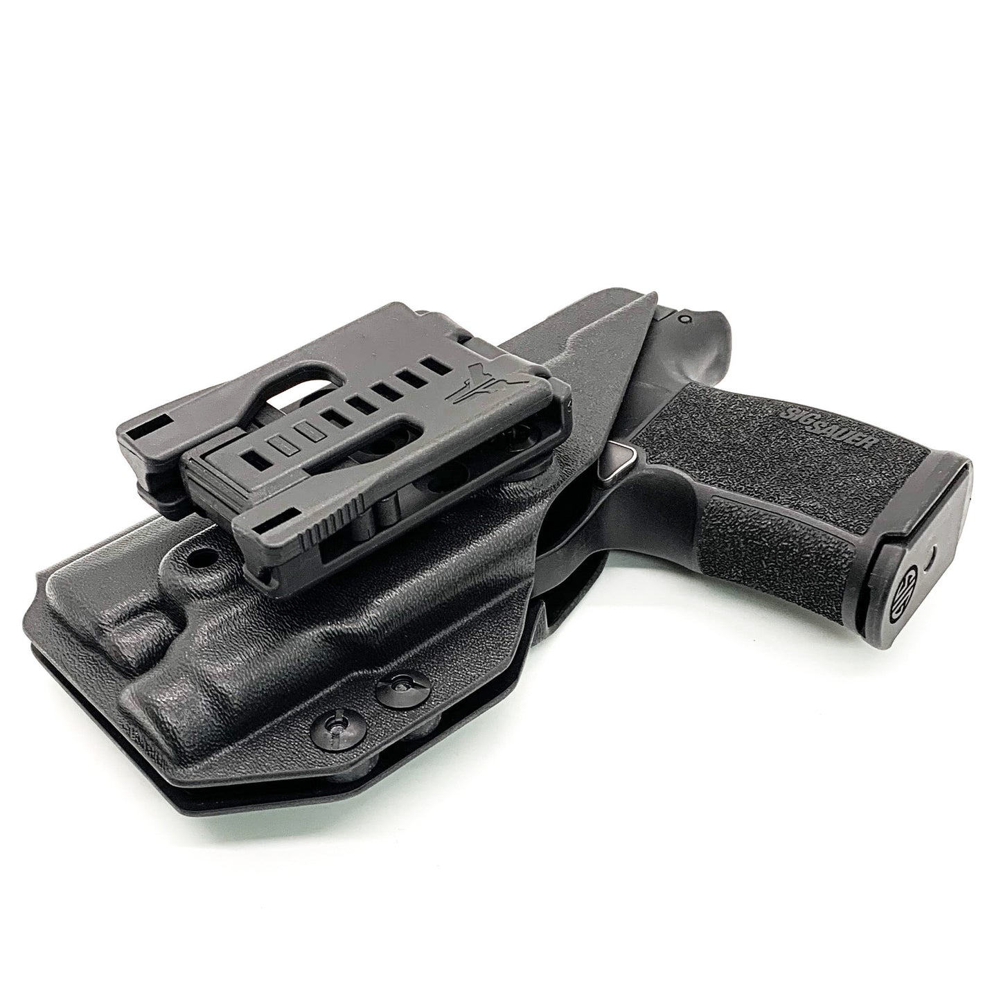 For the best OWB Outside Waistband Holster for the Sig Sauer P365XL pistol & Streamlight TLR-7 Sub light mounted to the handgun shop Four Brothers Holsters.