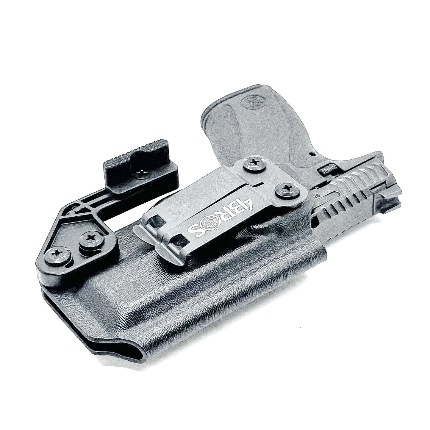 Black IWB holster for Smith & Wesson Bodyguard 2.0 and Carry Comp – inside waistband concealed carry holster