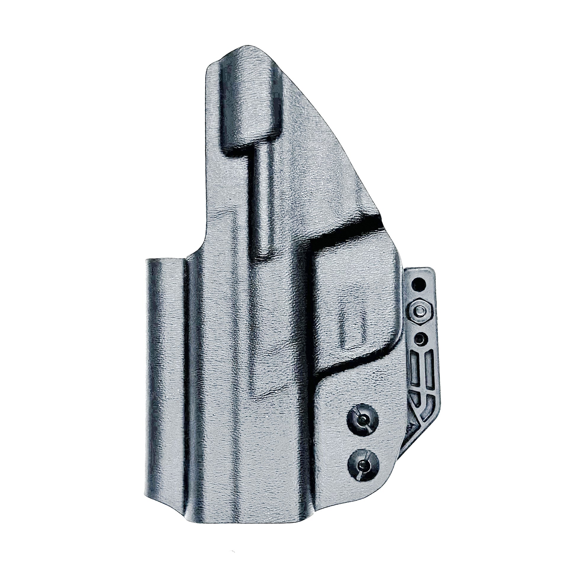 IWB holster for Smith & Wesson M&P M2.0 3.6" Compact & Subcompact 9mm pistols. Red dot ready, thumb safety compatible, made in the USA from .093" Kydex.