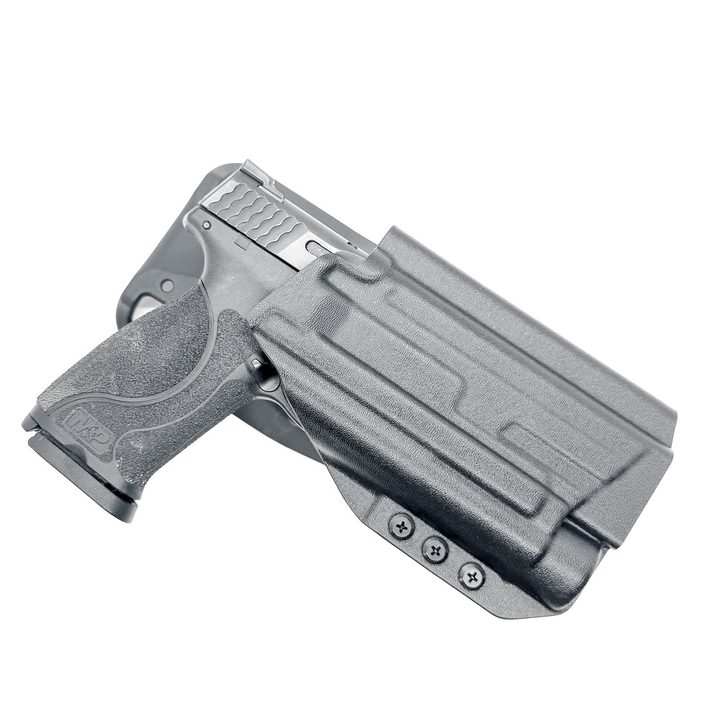 For the best Outside Waistband Smith & Wesson 4.6 10MM pistol & Streamlight TLR-1 HL-X Duty & Competition Style Kydex Holster, shop Four Brothers Holsters.