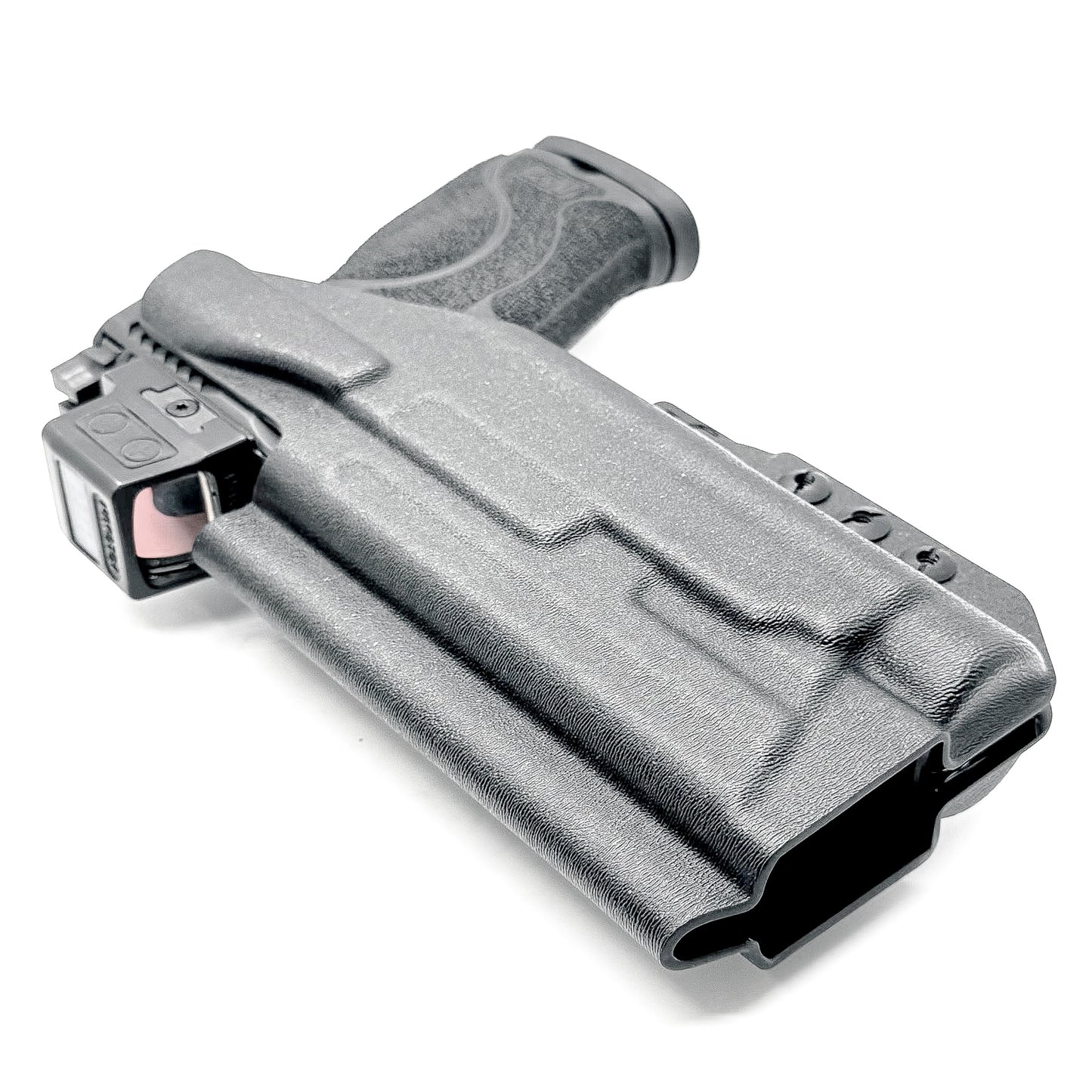 For the best Inside Waistband IWB for the Smith & Wesson 4.6 10MM pistol with the Streamlight TLR-1 HL-X Kydex Holster, shop Four Brothers 4BROS Holsters.