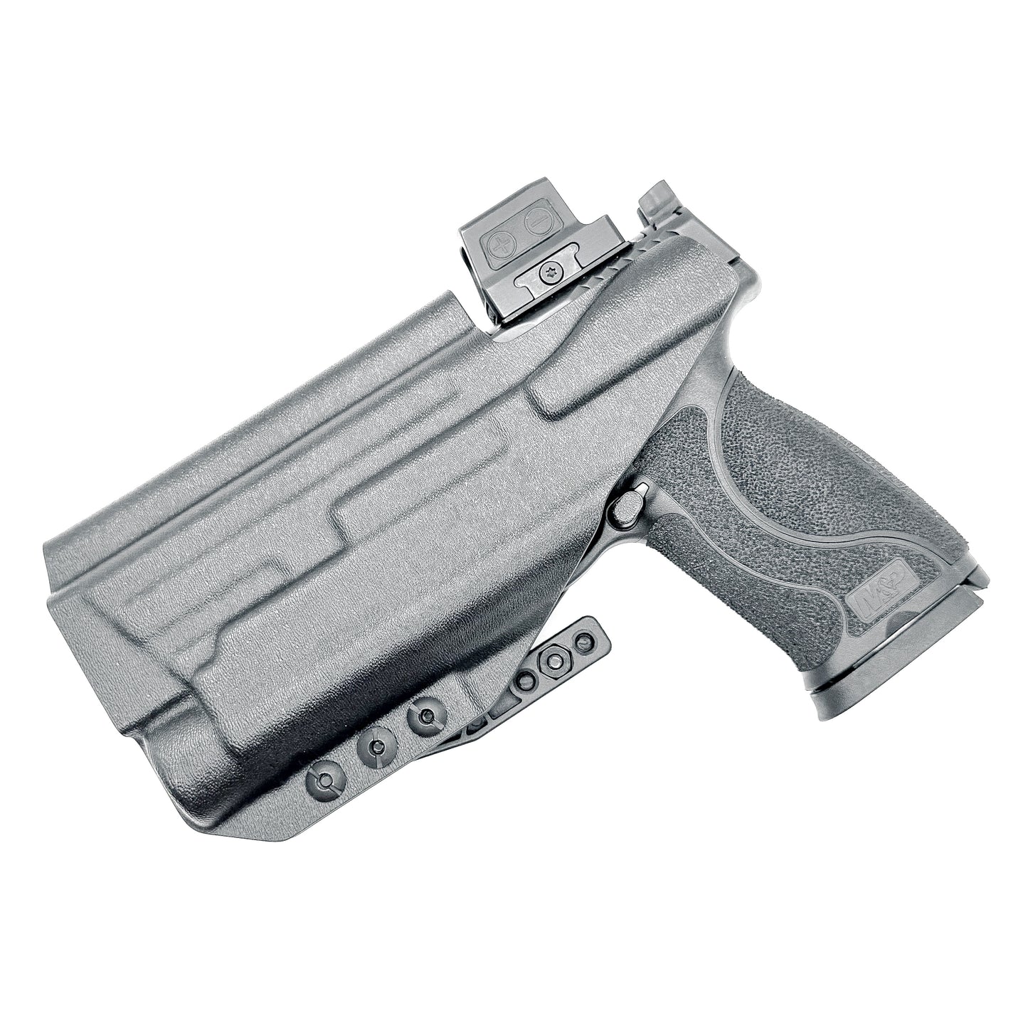 For the best Inside Waistband IWB for the Smith & Wesson 4.6 10MM pistol with the Streamlight TLR-1 HL-X Kydex Holster, shop Four Brothers 4BROS Holsters.