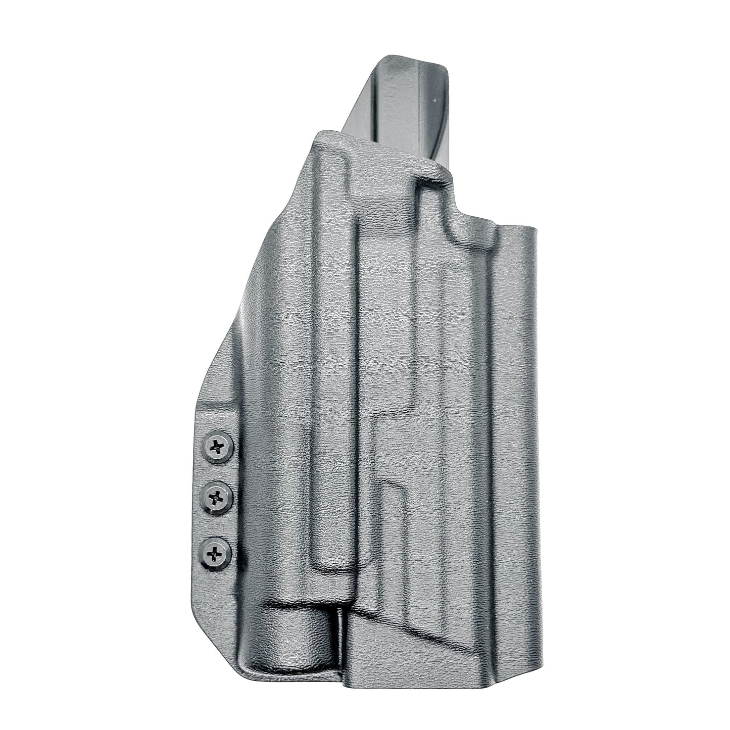 For the best Outside Waistband OWB for the Smith & Wesson 4.6 10MM pistol with the Streamlight TLR-1 HL-X Kydex Holster, shop Four Brothers 4BROS Holsters.