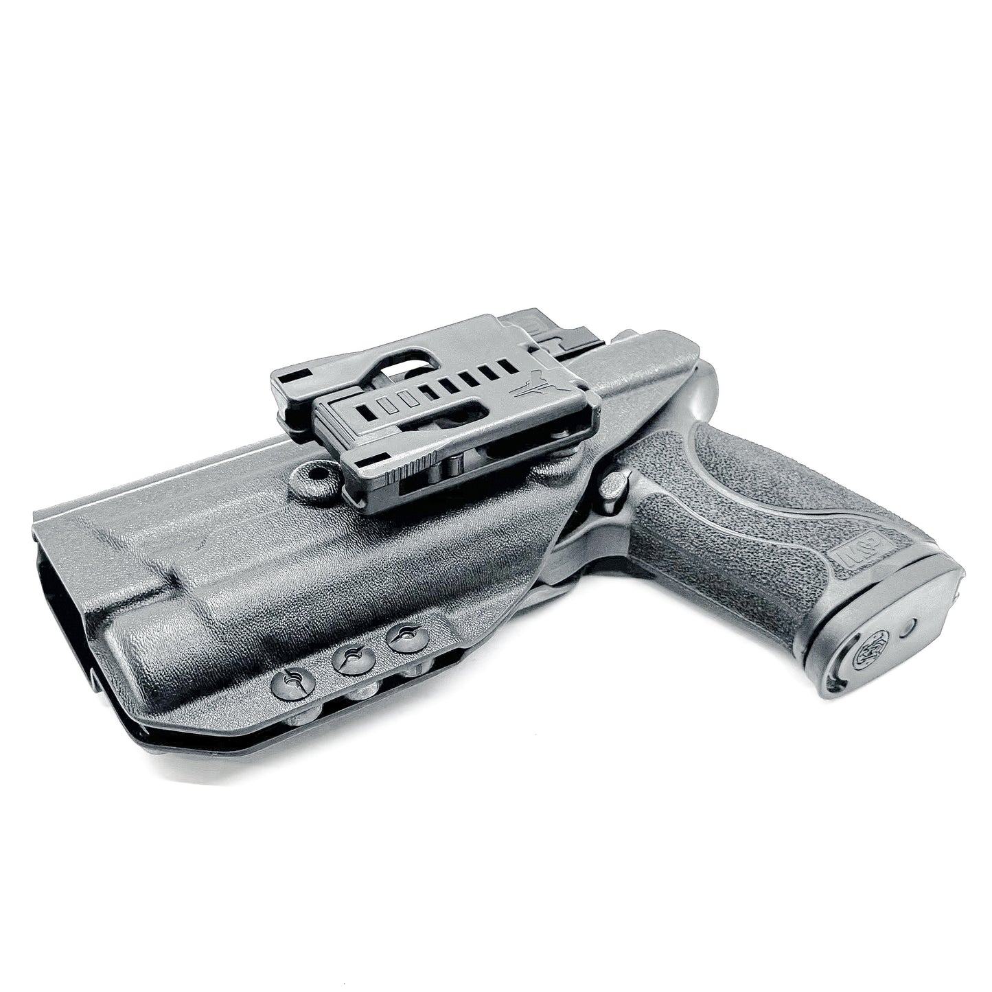 For the best Outside Waistband OWB for the Smith & Wesson 4.6 10MM pistol with the Streamlight TLR-1 HL-X Kydex Holster, shop Four Brothers 4BROS Holsters.