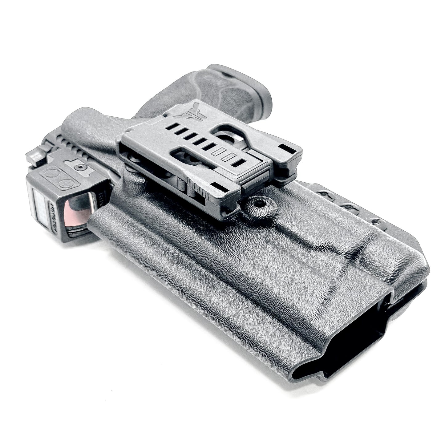 For the best Outside Waistband OWB for the Smith & Wesson 4.6 10MM pistol with the Streamlight TLR-1 HL-X Kydex Holster, shop Four Brothers 4BROS Holsters.