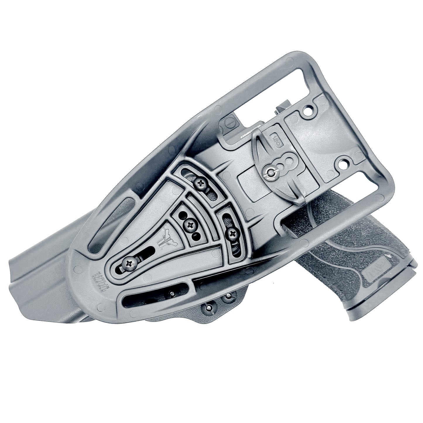 Black Smith & Wesson M&P 5.6 10MM M2.0 Duty & Competition Holster with Duty Drop